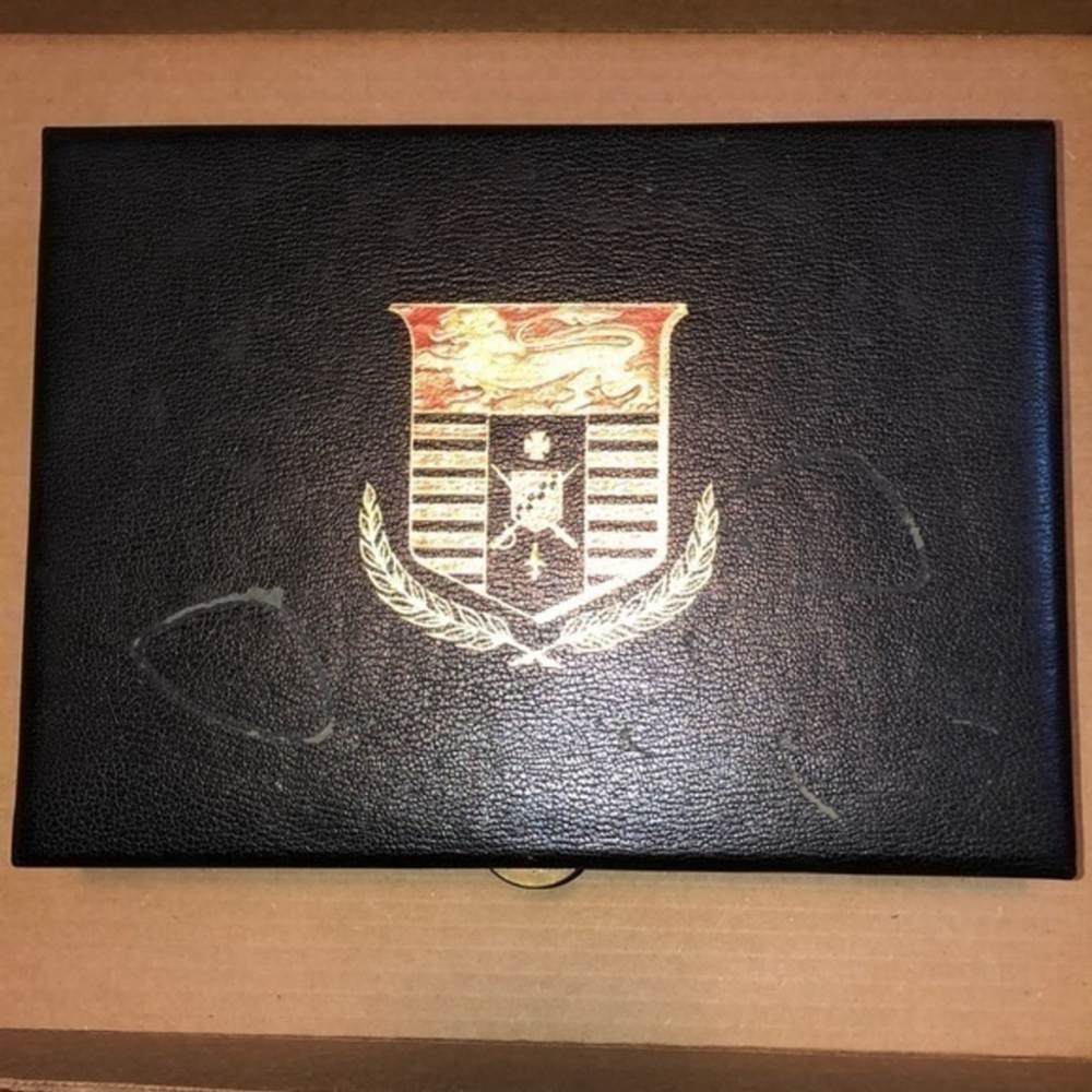 Buxton Vintage Coat of Arms Jewelry Box Storage Organizer